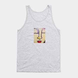 Buddha Face Tank Top